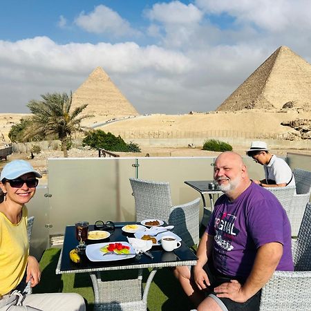 ホテル Blue Scarab Pyramids View カイロ エクステリア 写真