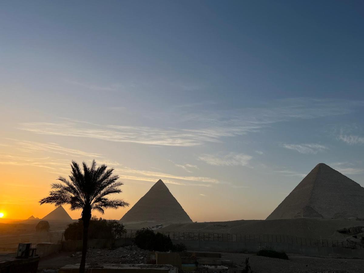 ホテル Blue Scarab Pyramids View カイロ エクステリア 写真