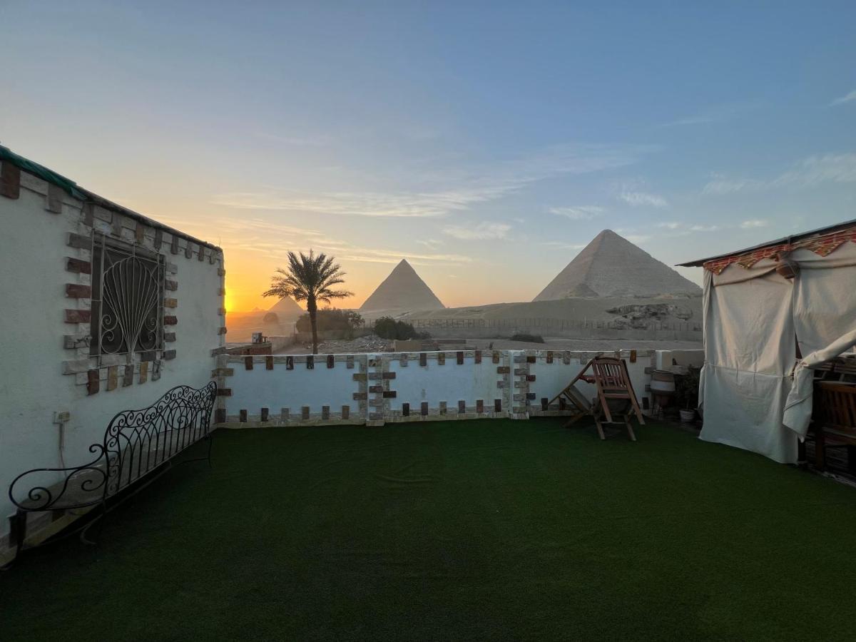 ホテル Blue Scarab Pyramids View カイロ エクステリア 写真